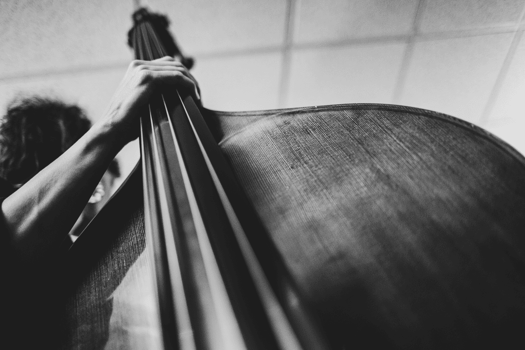 Photo 2ble Barrel - Julie Chochon à la contrebasse - copyright Cedrick Nöt